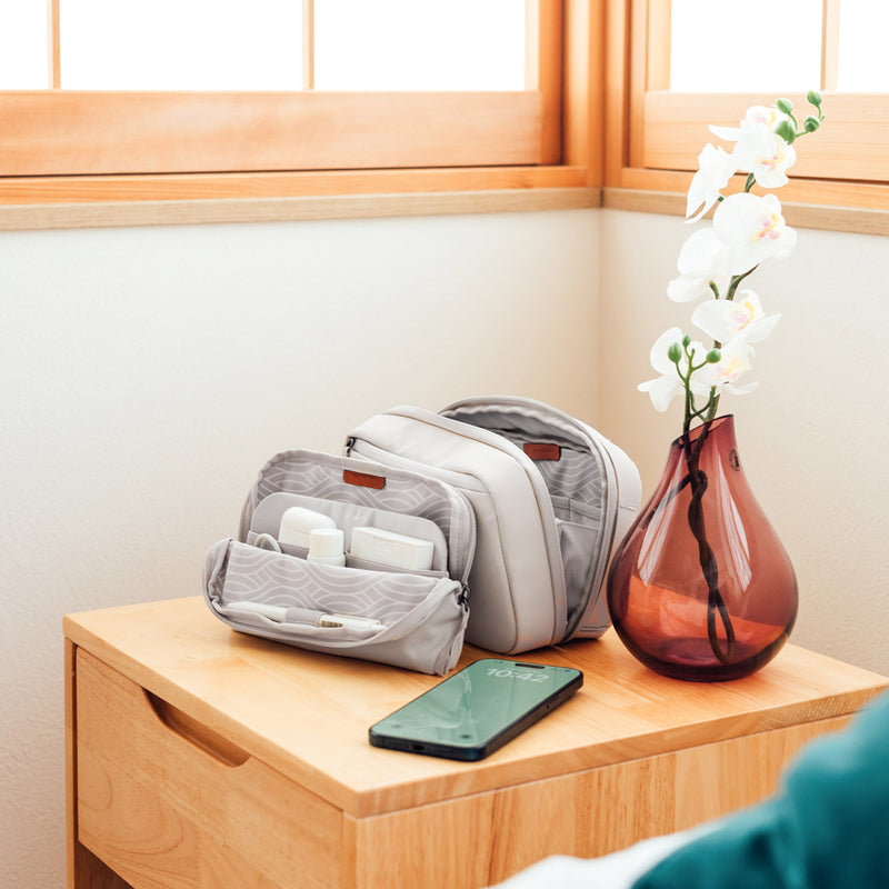 orbitkey | 2-in-1 tech pouch | konmari - limited edition