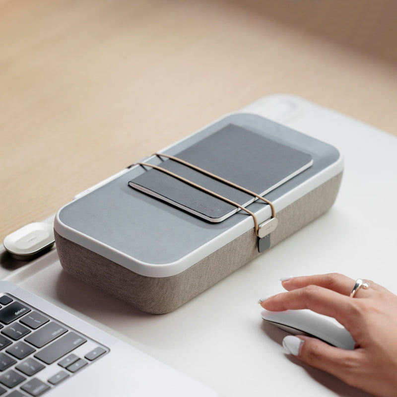 orbitkey | nest organiser + charger v2 | ash