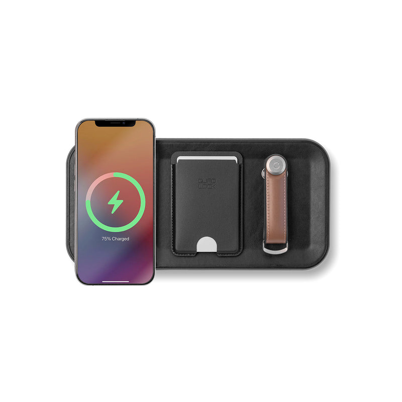 orbitkey | nest organiser + charger v2 | black