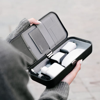 orbitkey | nest organiser + charger v2 | black