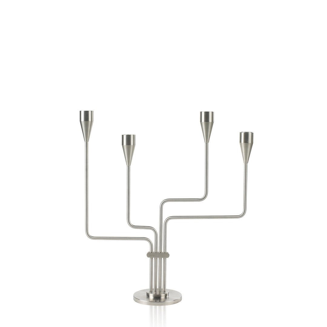 piet hein | southern cross candelabra | stainless steel 38cm