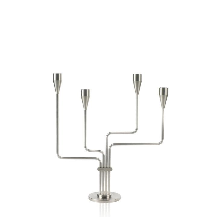 piet hein | southern cross candelabra | stainless steel 38cm