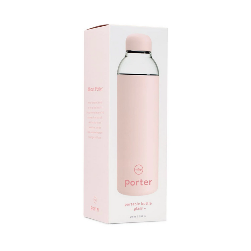 porter | glass bottle | blush - LC