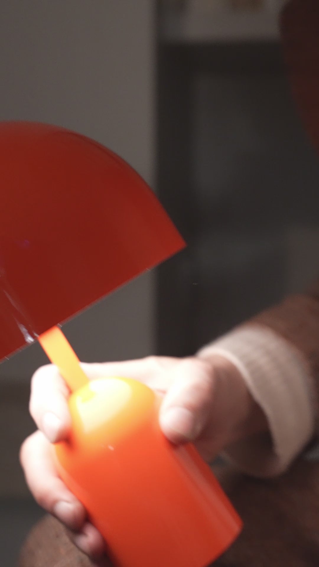 tom dixon | bell portable lamp | fluro