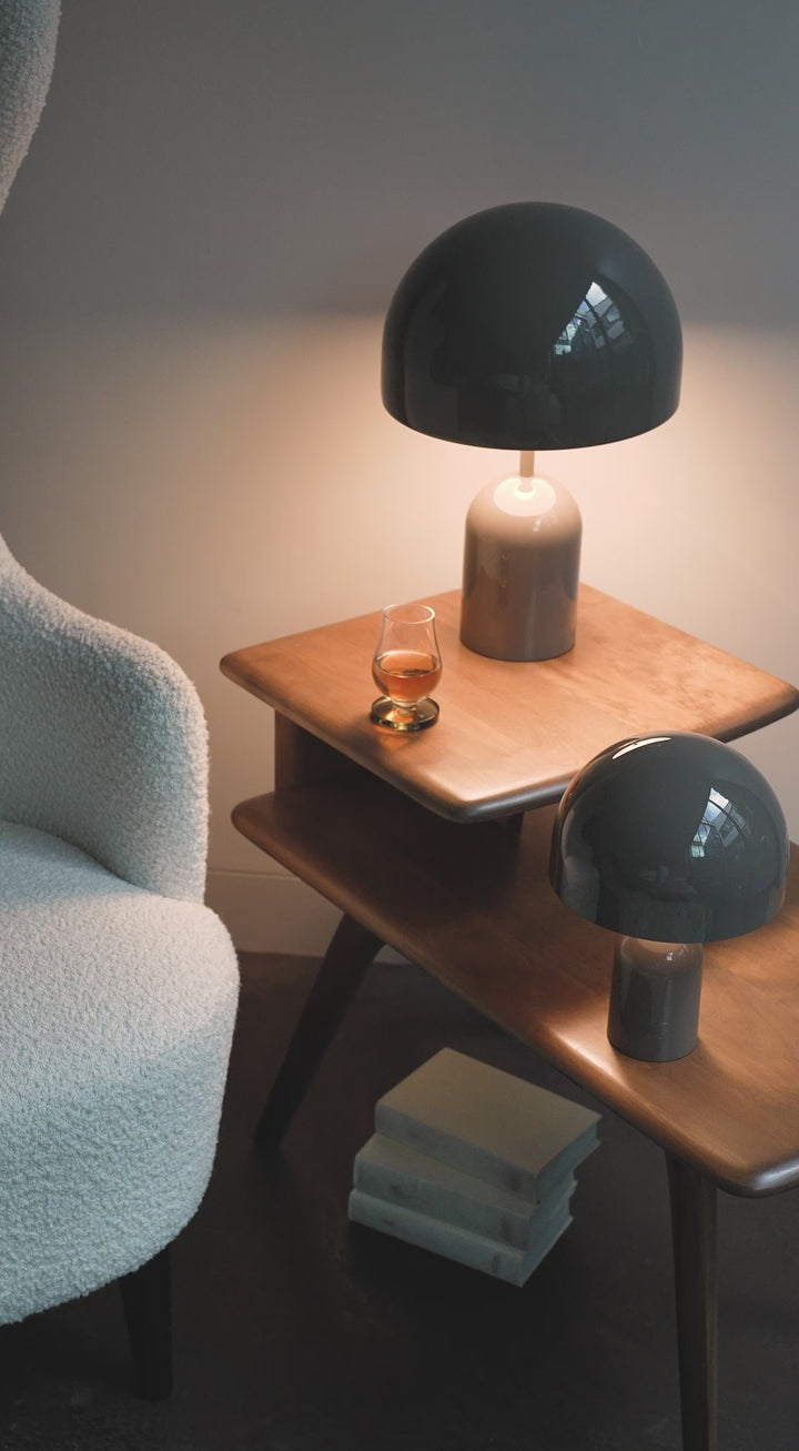 tom dixon | bell table lamp | silver