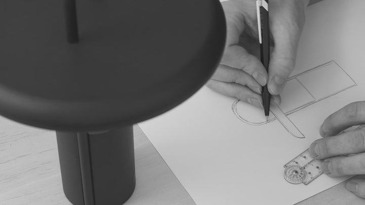 stelton | pier portable LED lamp | sand - LC