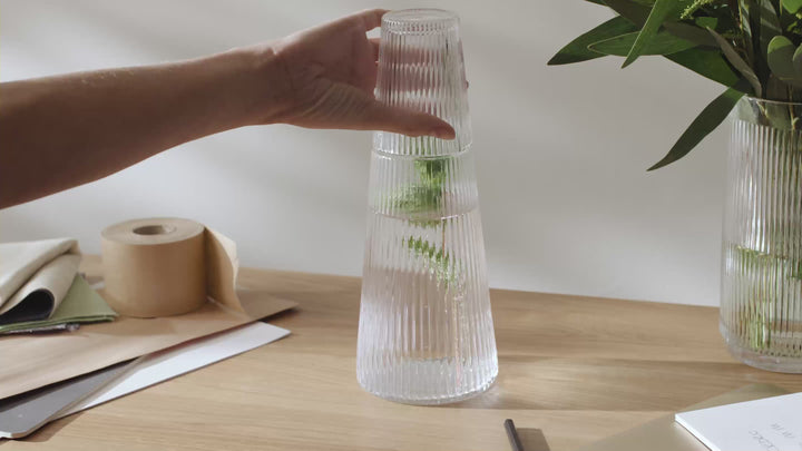 stelton | pilastro carafe with glass