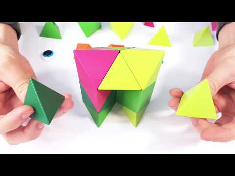 trido | magnetic art blocks | jungle large - LC