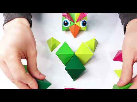 trido | magnetic art blocks | jungle large - LC