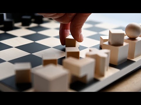 naef | bauhaus chess set + board