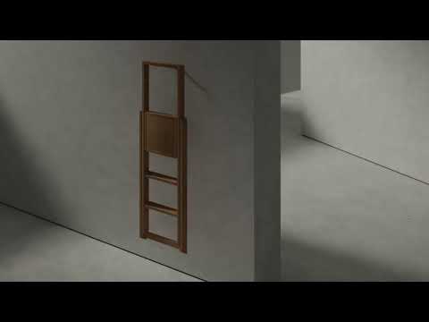 design house stockholm | step stepladder | stained black