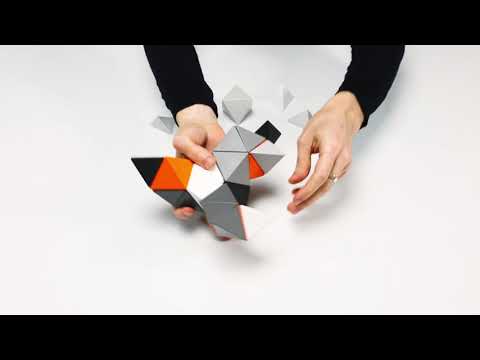 trido | magnetic art blocks | greyscale large - LC