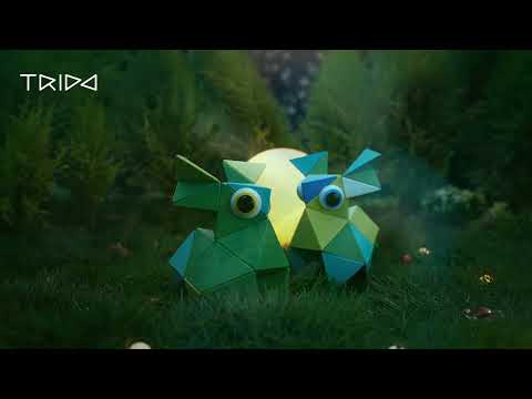 trido | magnetic art blocks | jungle large - LC