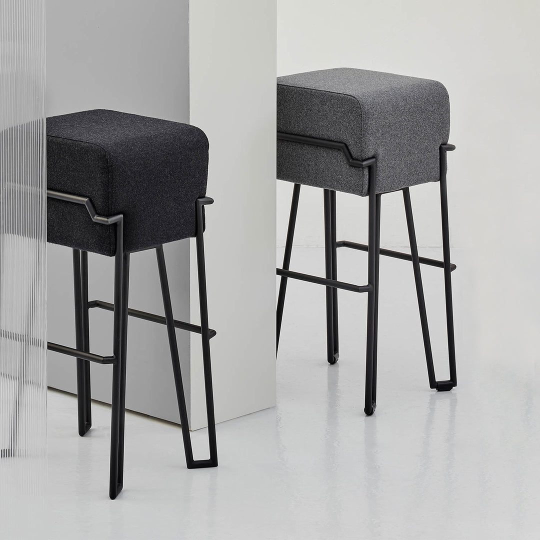 puik | bokk bar stool | light grey - LC