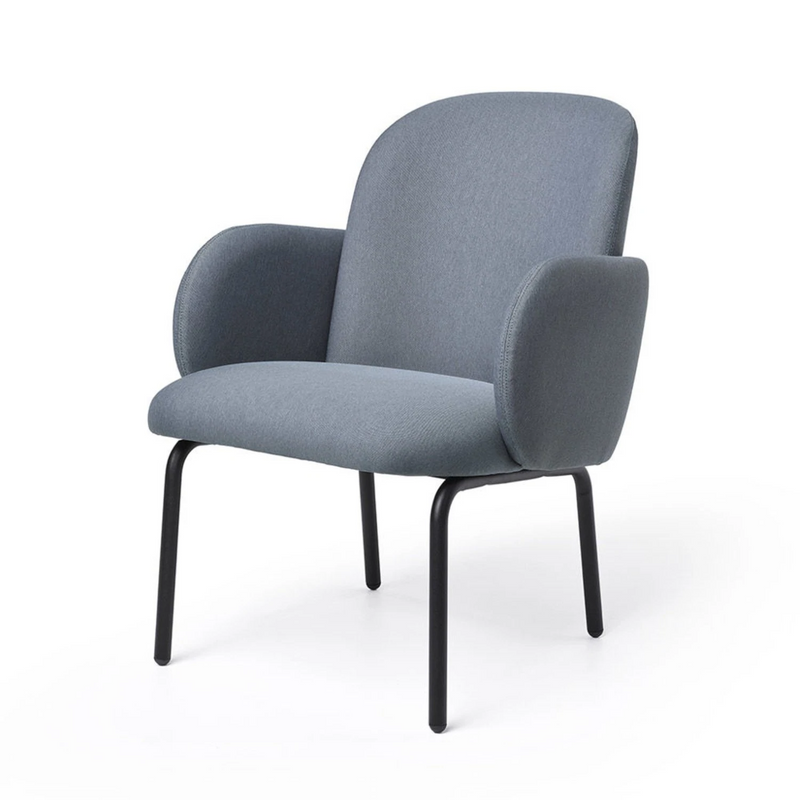puik | dost lounge chair | dark grey - LC