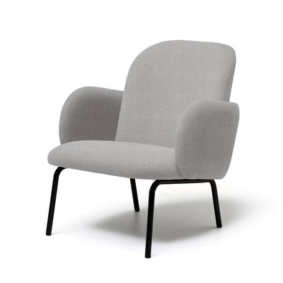 puik | dost lounge chair + footstool | light grey - LC