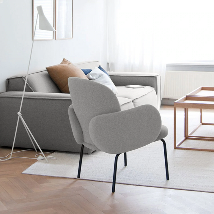 puik | dost lounge chair | light grey - LC