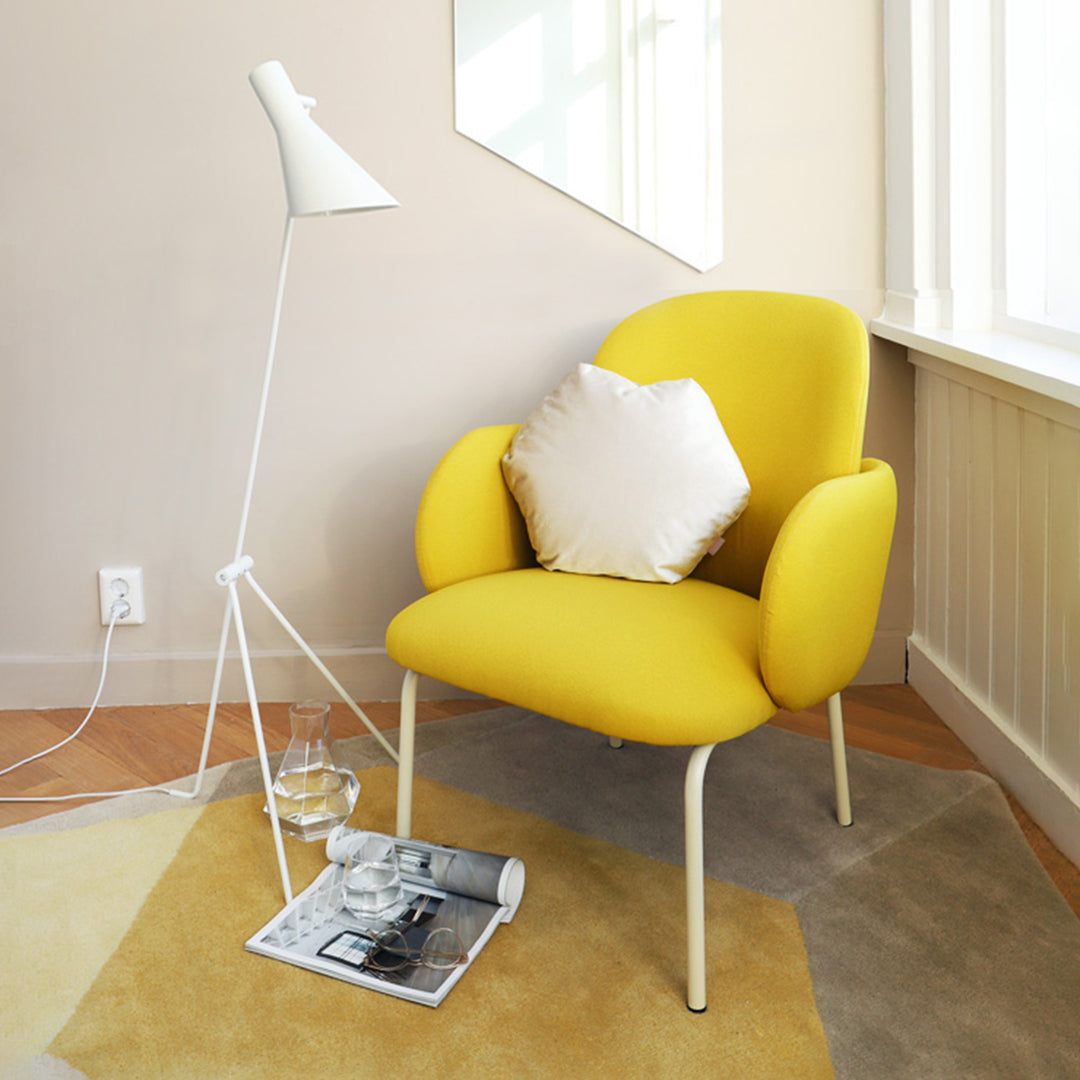 puik | iso hexagon floor rug 200x142cm | yellow - LC