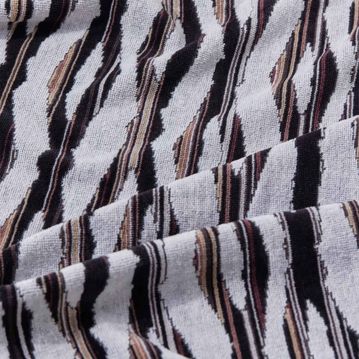 innate collection | ripple bath robe - dark