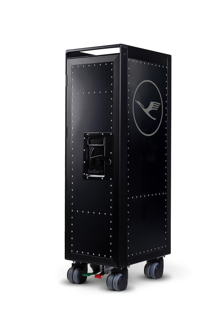 bordbar | rivet rocker trolley | OUTER TROLLEY ONLY -  black