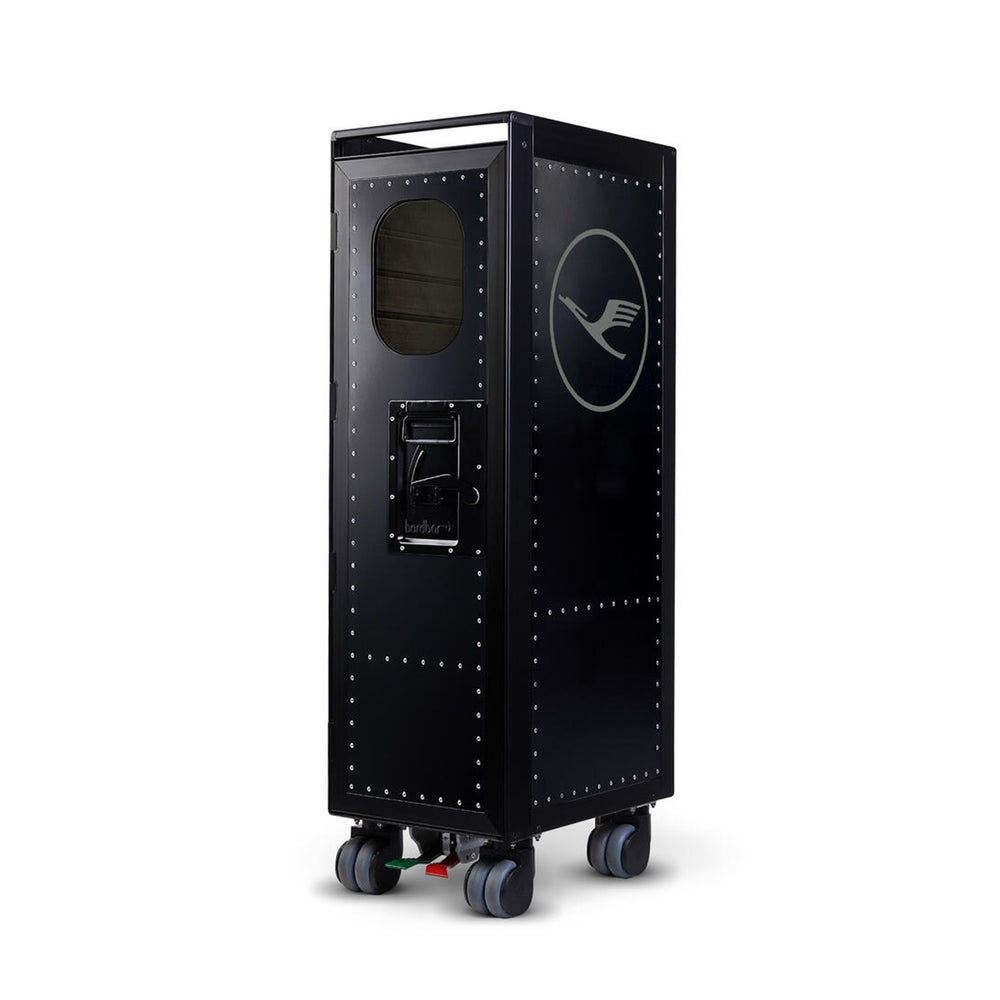 bordbar | rivet rocker trolley | OUTER TROLLEY ONLY -  black with window