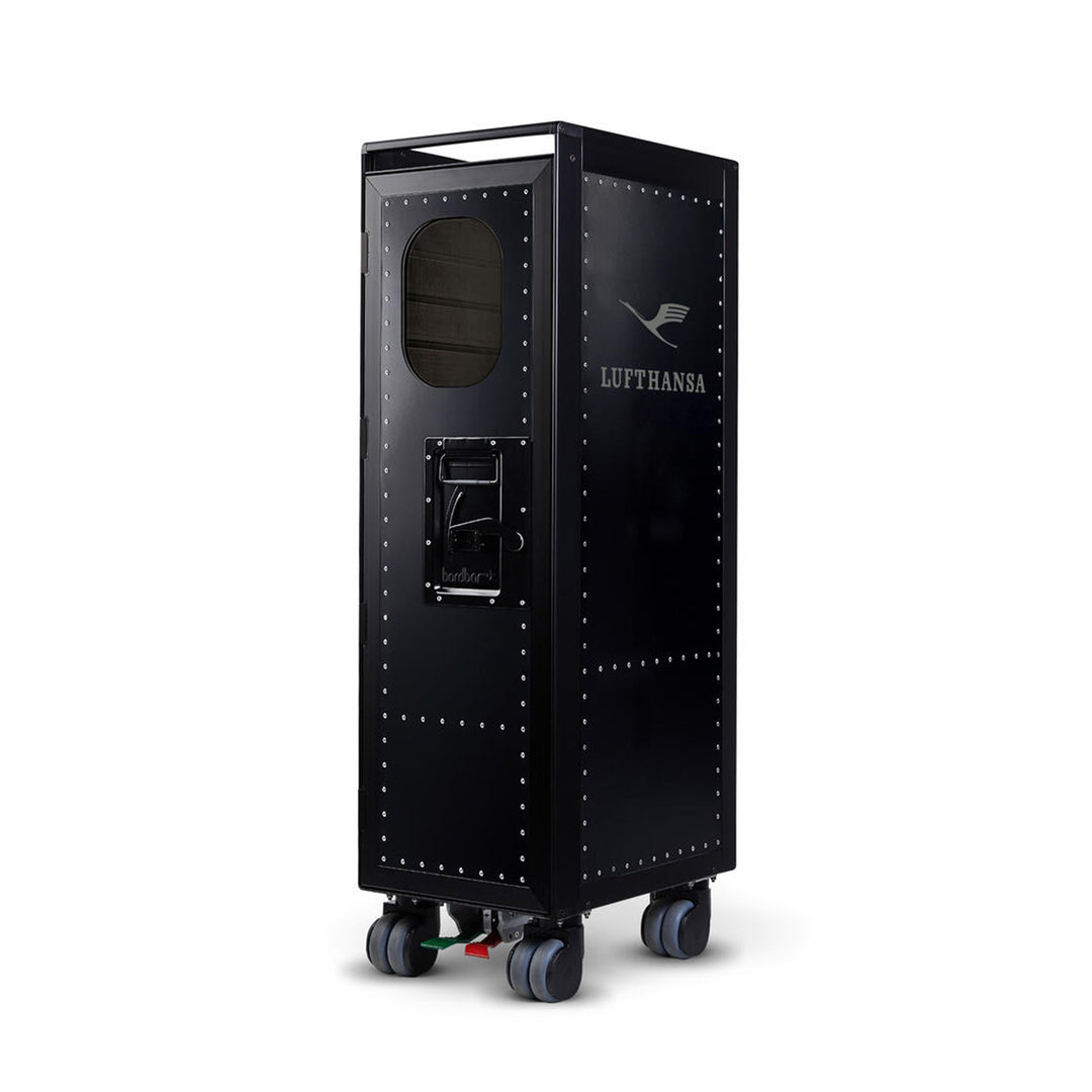 bordbar | rivet rocker trolley | OUTER TROLLEY ONLY -  black with window