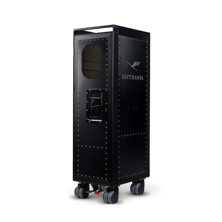 bordbar | rivet rocker trolley | OUTER TROLLEY ONLY -  black with window