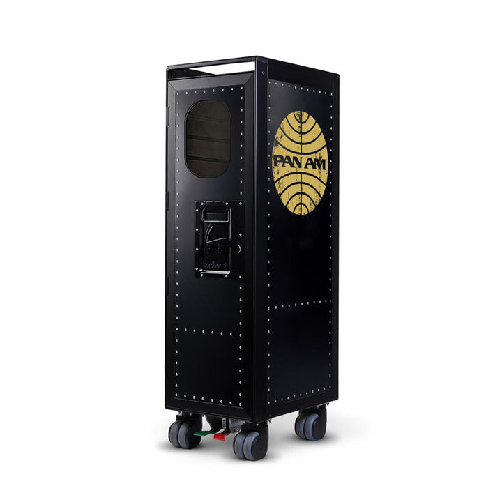 bordbar | rivet rocker trolley | OUTER TROLLEY ONLY -  black with window