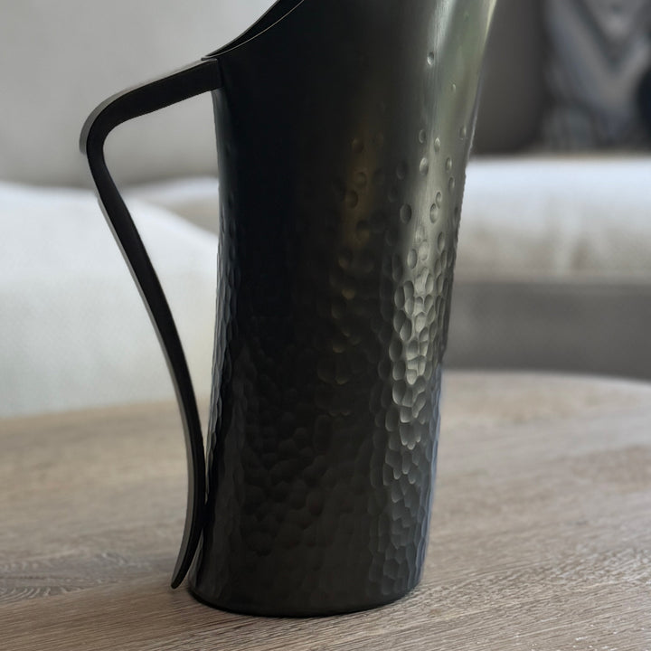 fink | water jug | 10 year anniversary charcoal hand hammered - limited edition