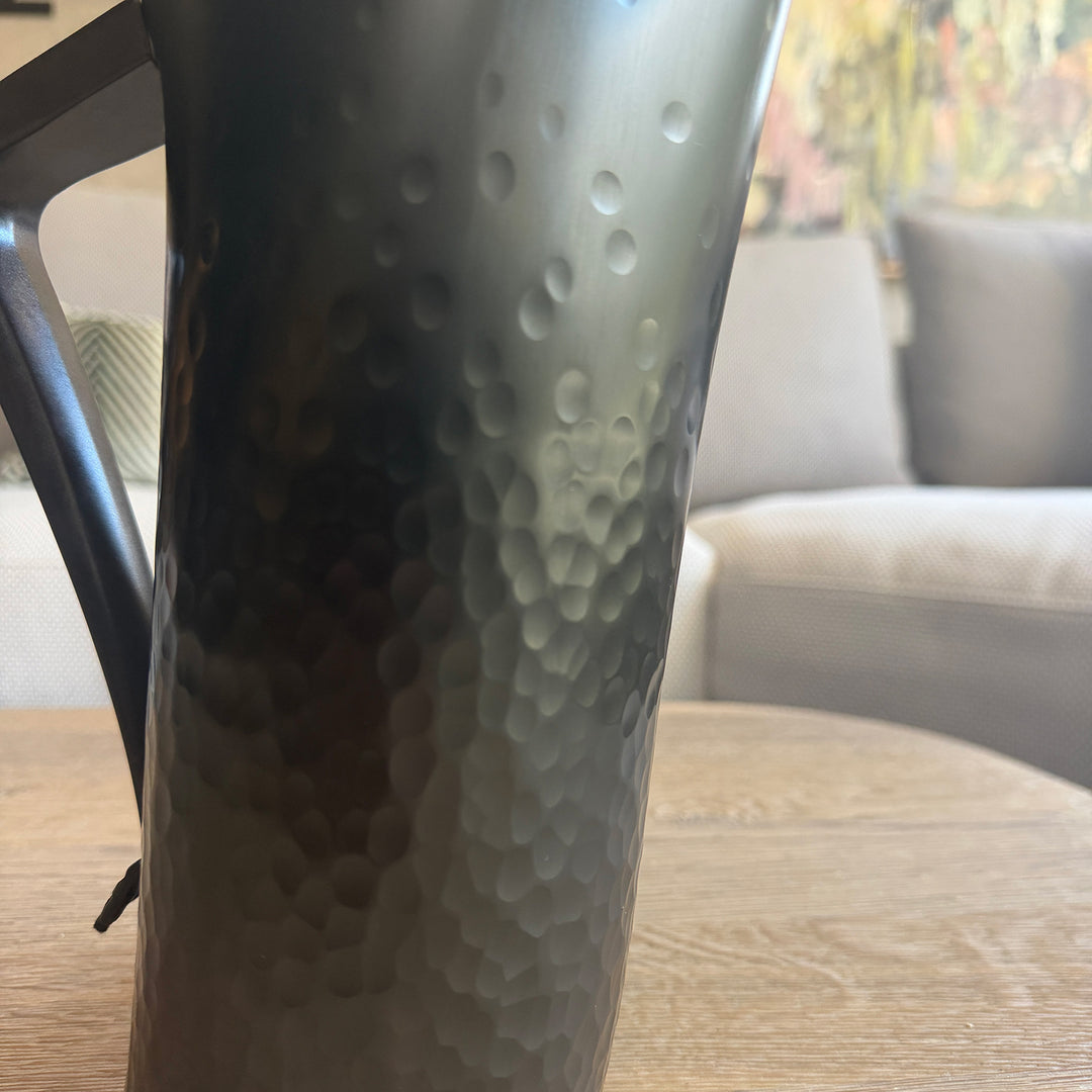 fink | water jug | 10 year anniversary charcoal hand hammered - limited edition