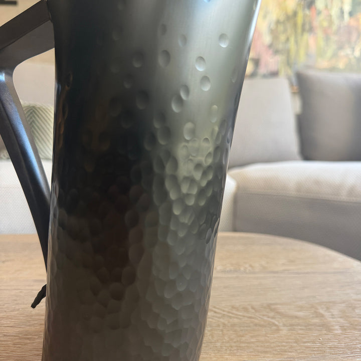 fink | water jug | 10 year anniversary charcoal hand hammered - limited edition