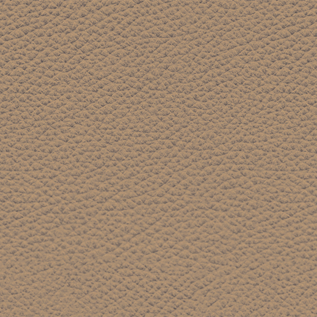 rolf benz | nuvola sofa + footstool | fabric beige grey 26384 + marrone metallic legs