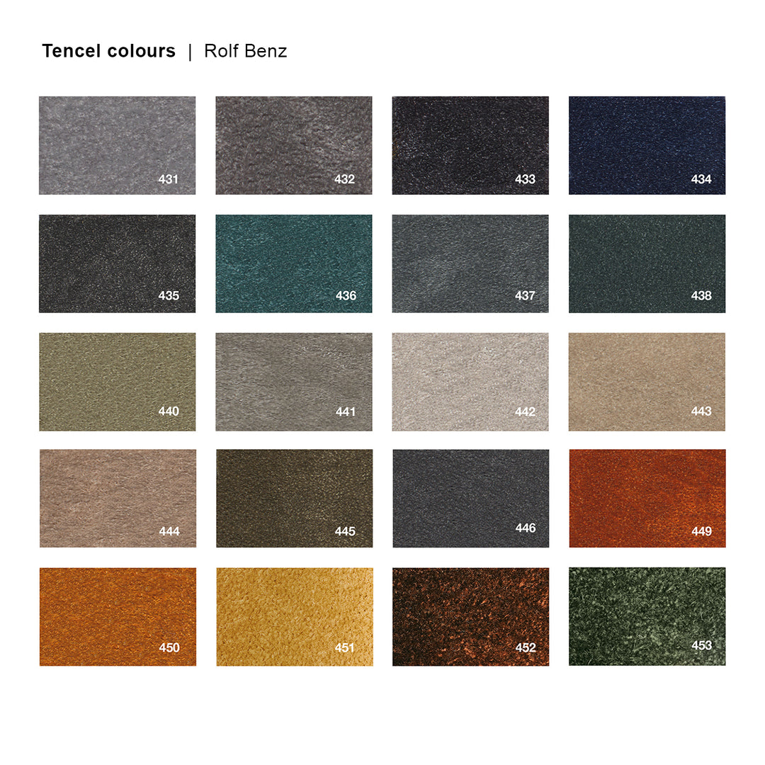 rolf benz | tela rug 170x240cm | mid grey 432