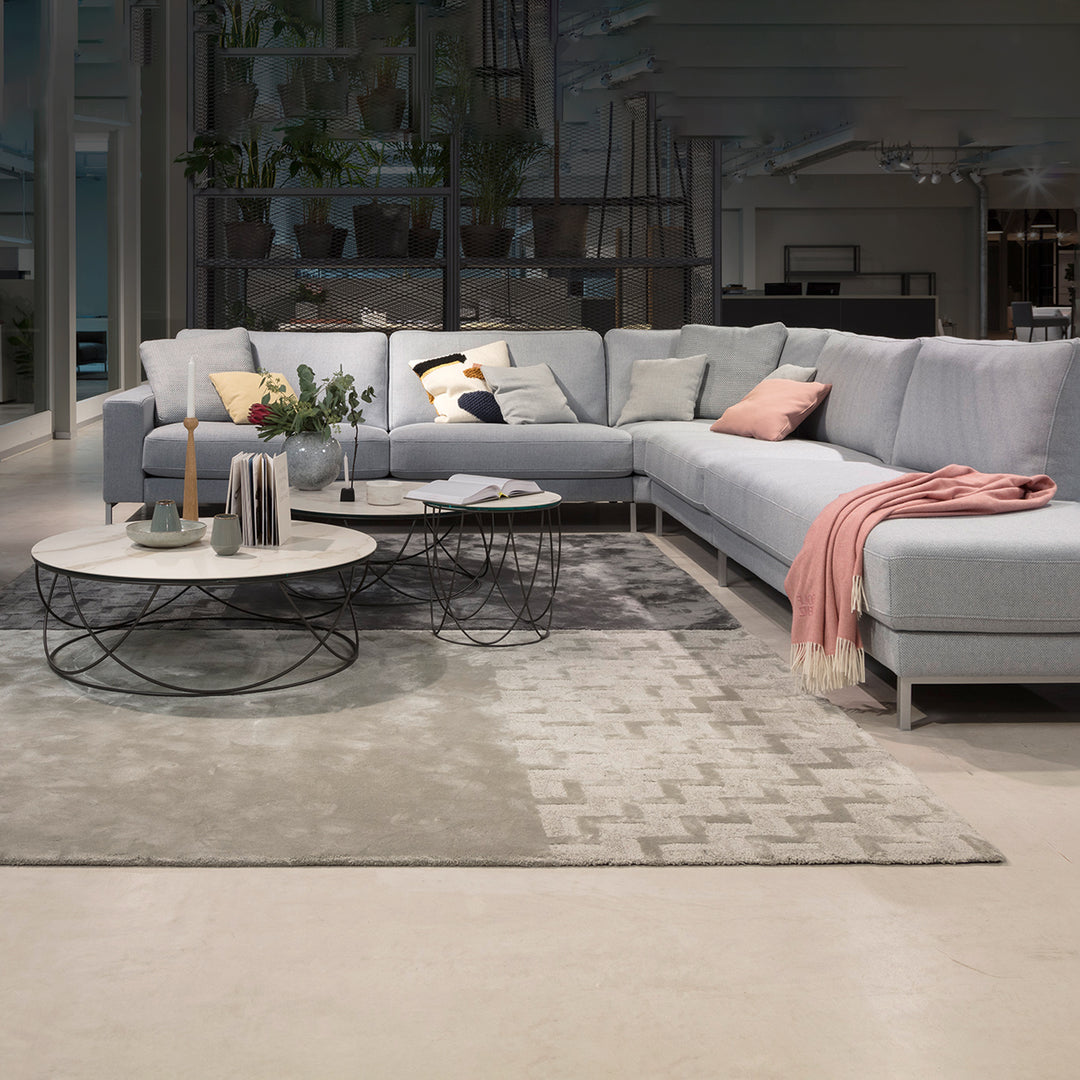 rolf benz | tela rug 170x240cm | mid grey 432
