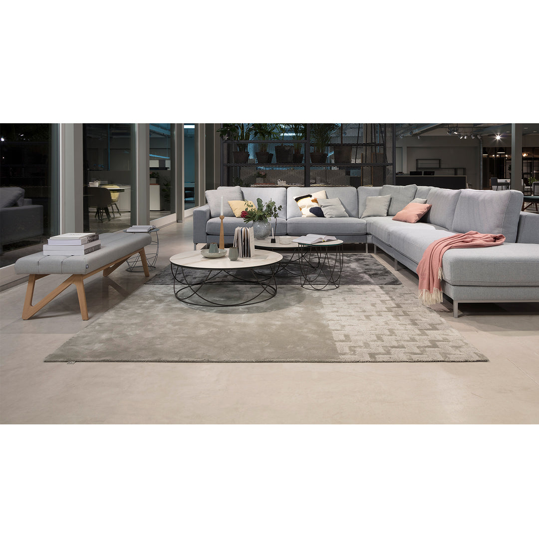 rolf benz | tela rug 170x240cm | mid grey 432