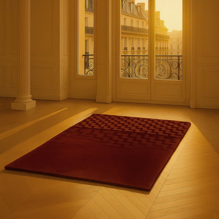 rolf benz | tela rug 170x240cm | red brown 452