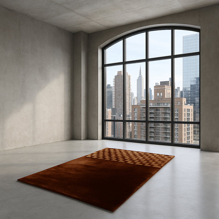 rolf benz | tela rug 170x240cm | red brown 452