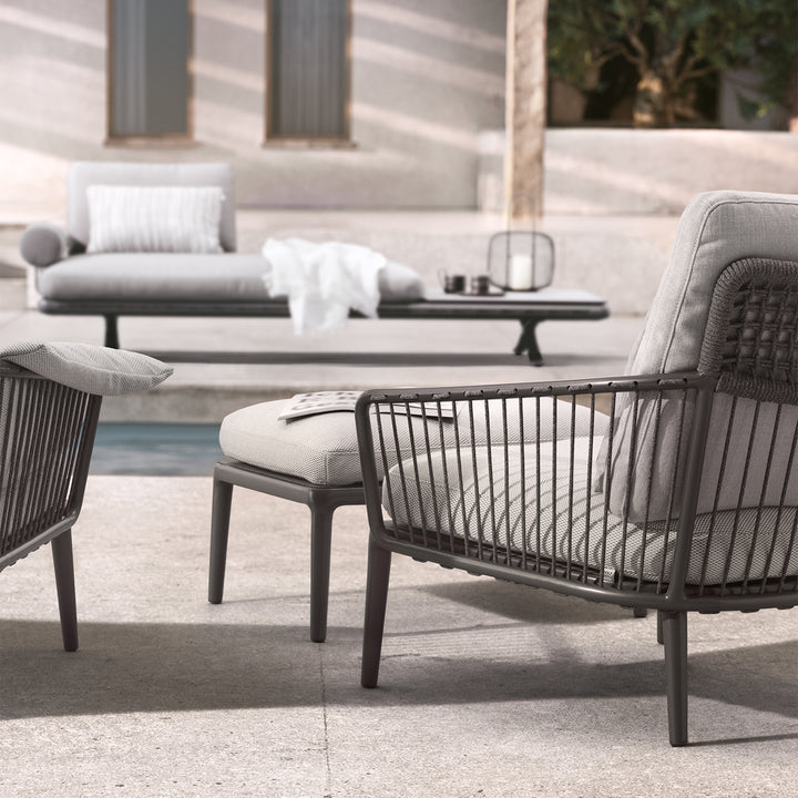 rolf benz | yoko 271 outdoor footstool | bianco
