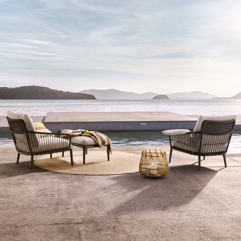 rolf benz | yoko 271 outdoor footstool | bianco