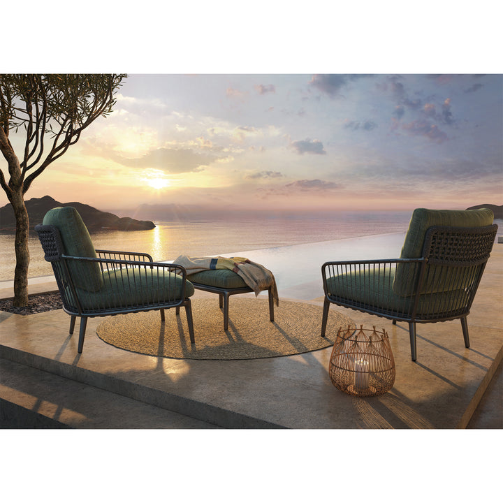 rolf benz | yoko 271 outdoor footstool | bianco