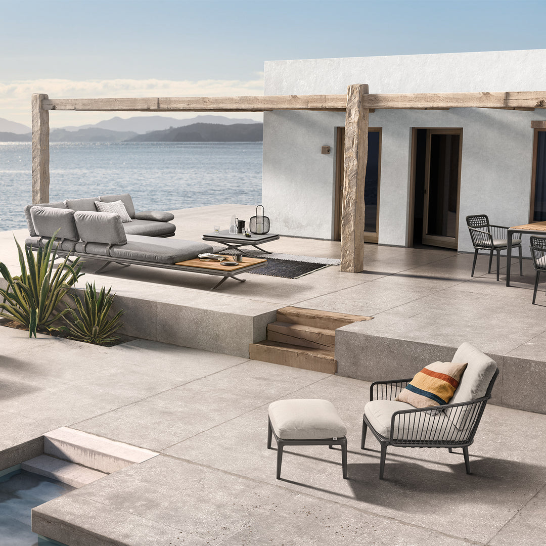 rolf benz | yoko 271 outdoor footstool | bianco