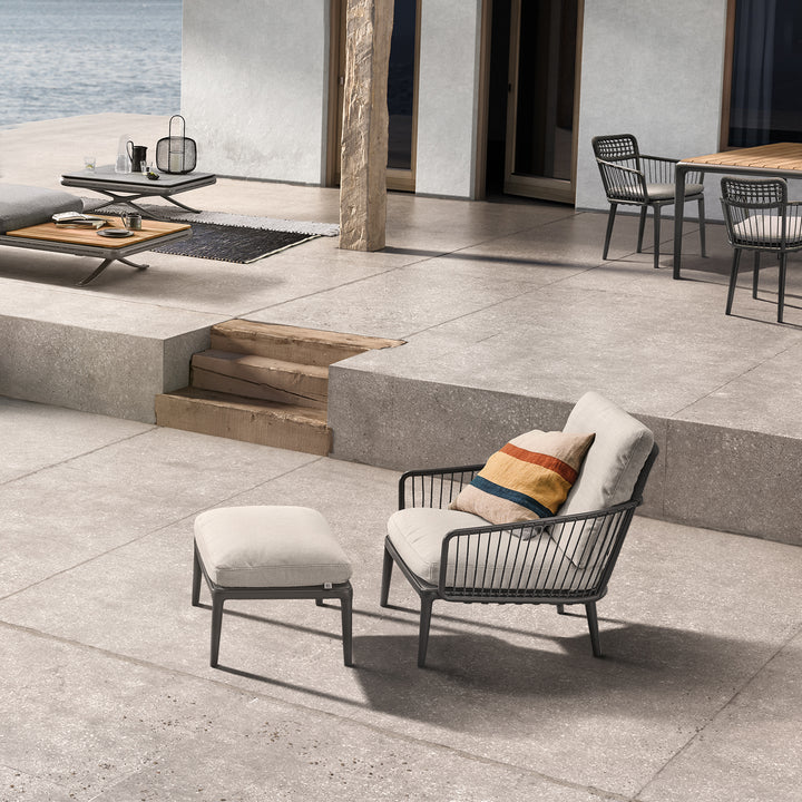 rolf benz | yoko 271 outdoor footstool | bianco