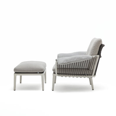 rolf benz | yoko 271 outdoor footstool | bianco