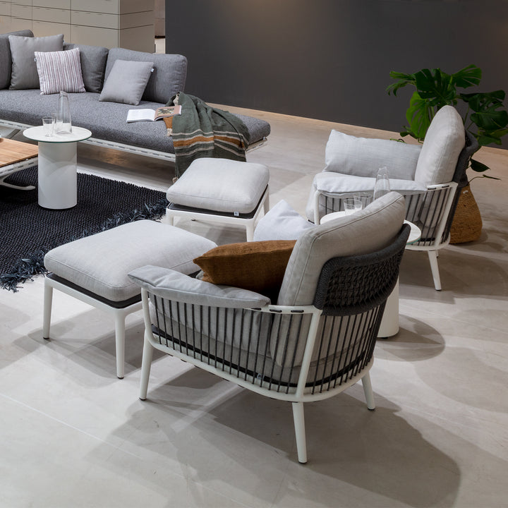 rolf benz | yoko 271 outdoor footstool | bianco