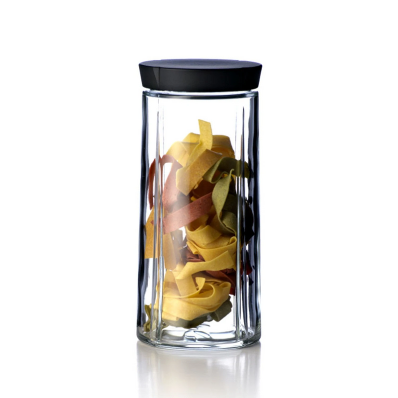 rosendahl | grand cru storage jar | black lid 1.5 litre - LC