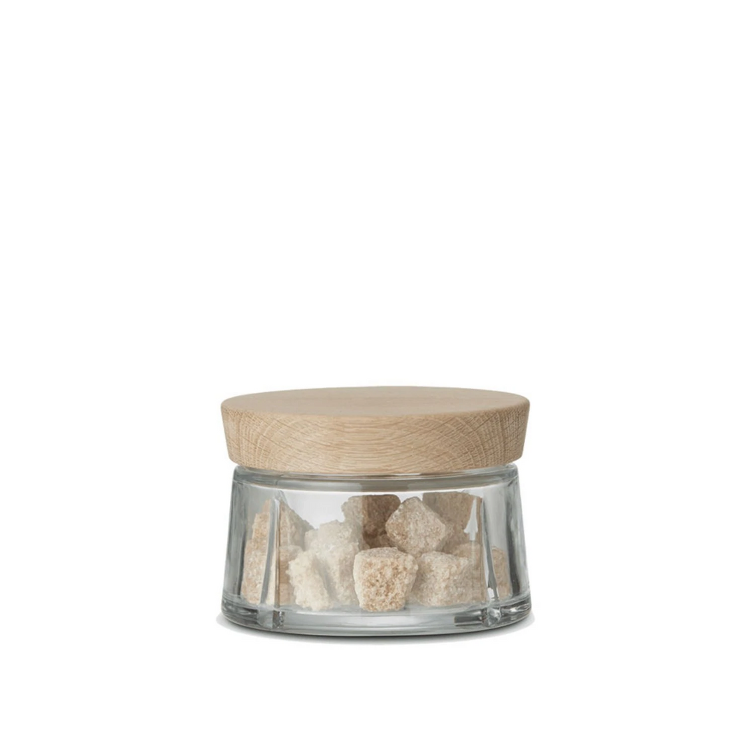 rosendahl | grand cru storage jar | oak lid 0.25 litre - LC