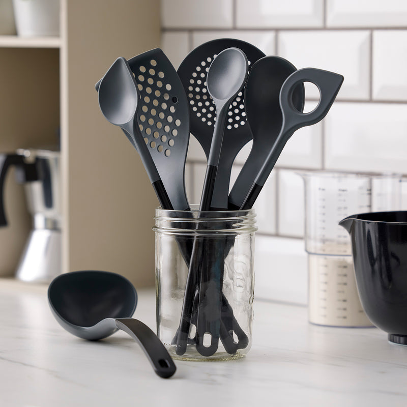 rosti | optima soup ladle | black ~ DC