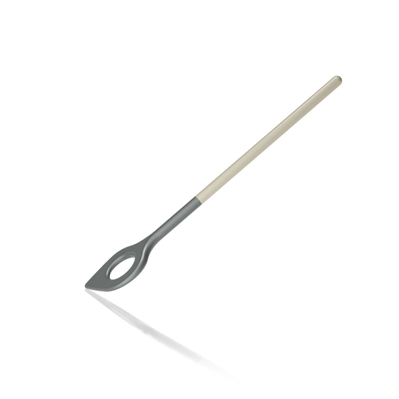 rosti | optima stirring spoon with hole | humus ~ DC