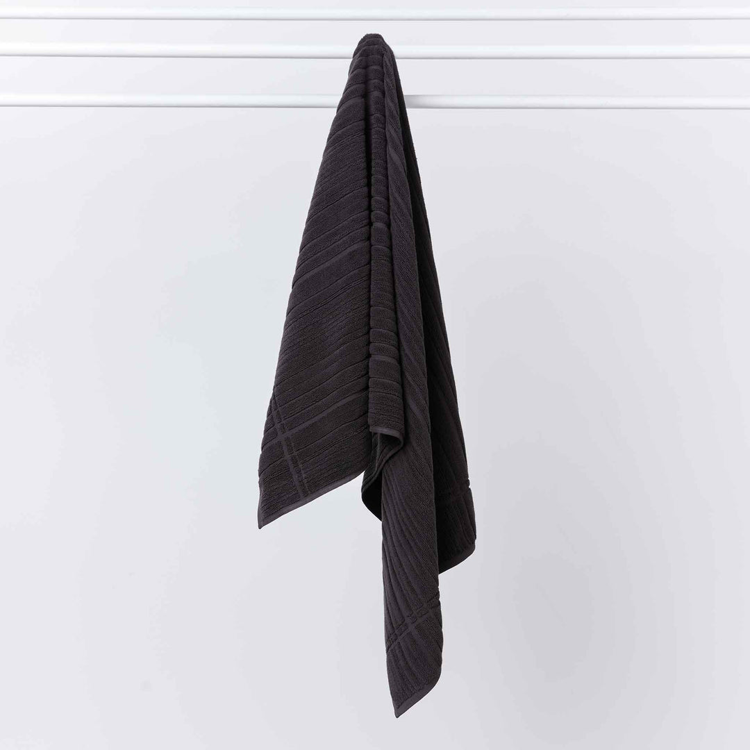 innate collection | shale towel - carbon