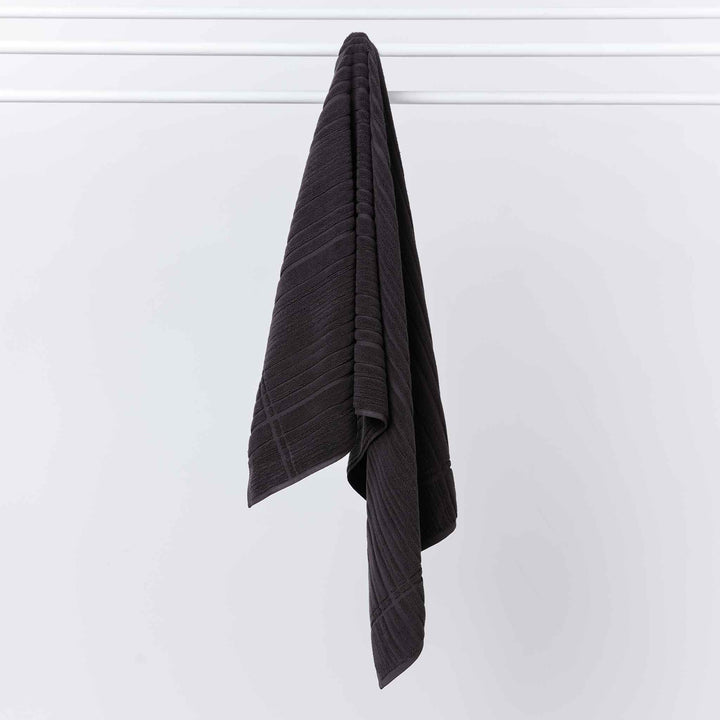 innate collection | shale towel - carbon
